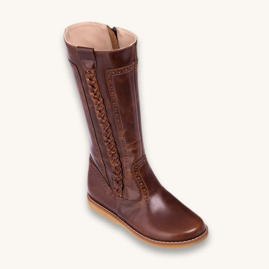 Elephantito Braided Boot | Brown