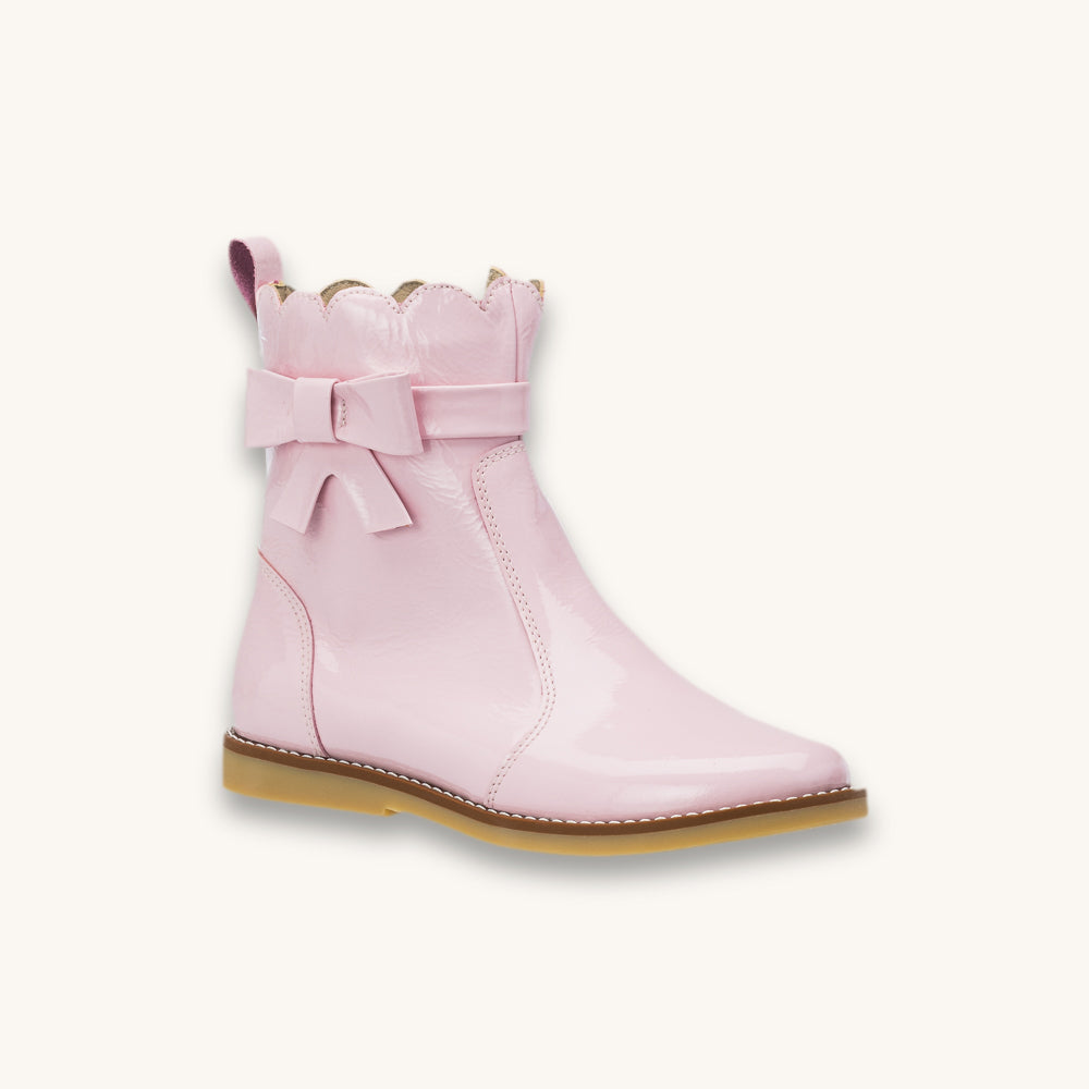 Cellia Bootie | Pink Leather