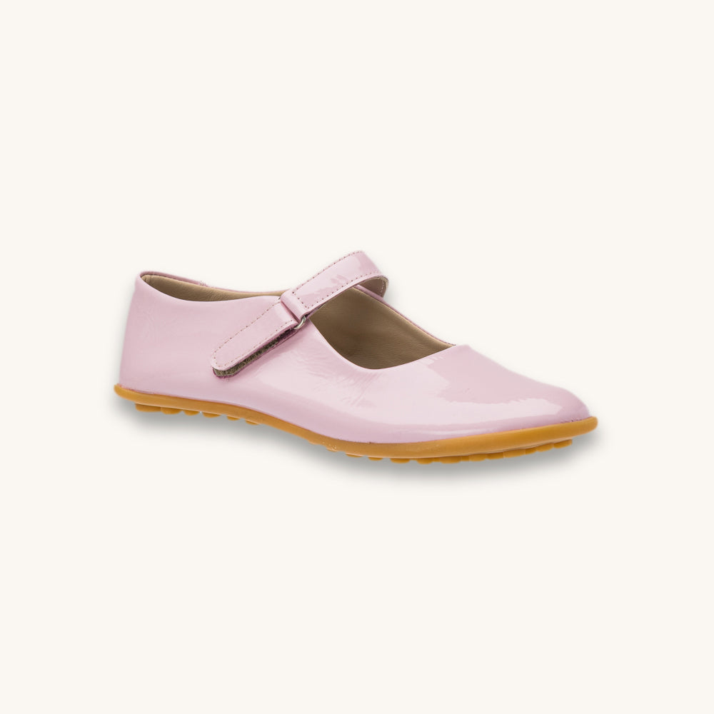 Bare Mary Jane | Pink Leather