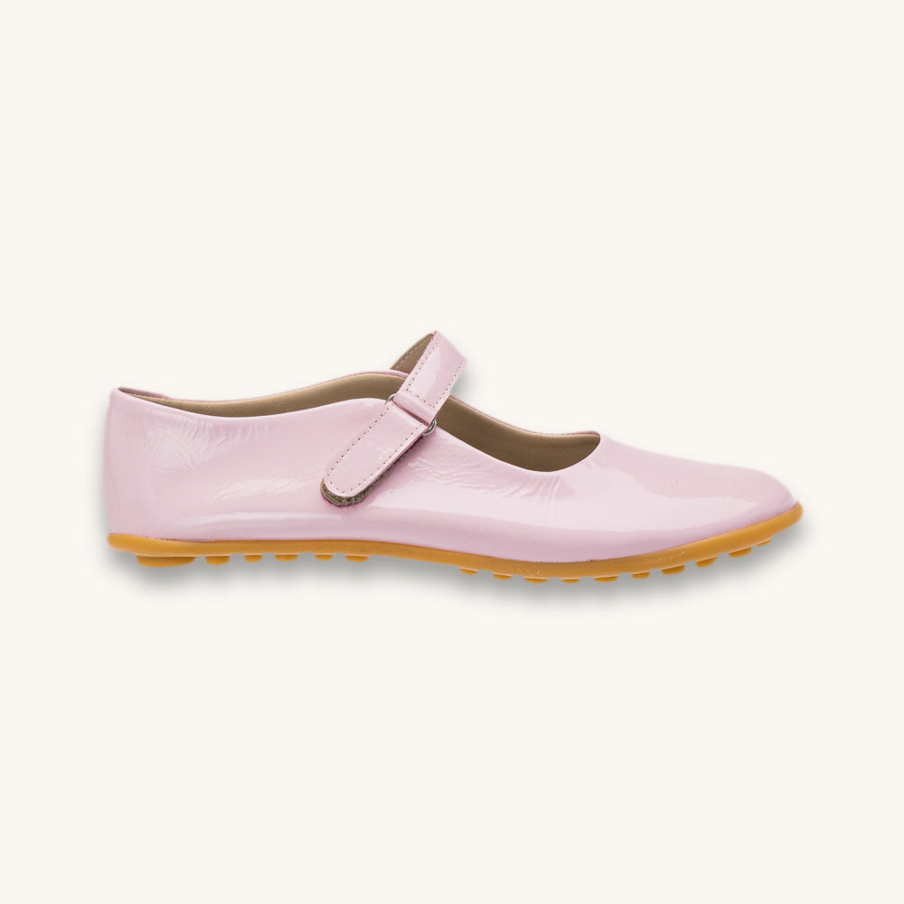 Bare Mary Jane | Pink Leather