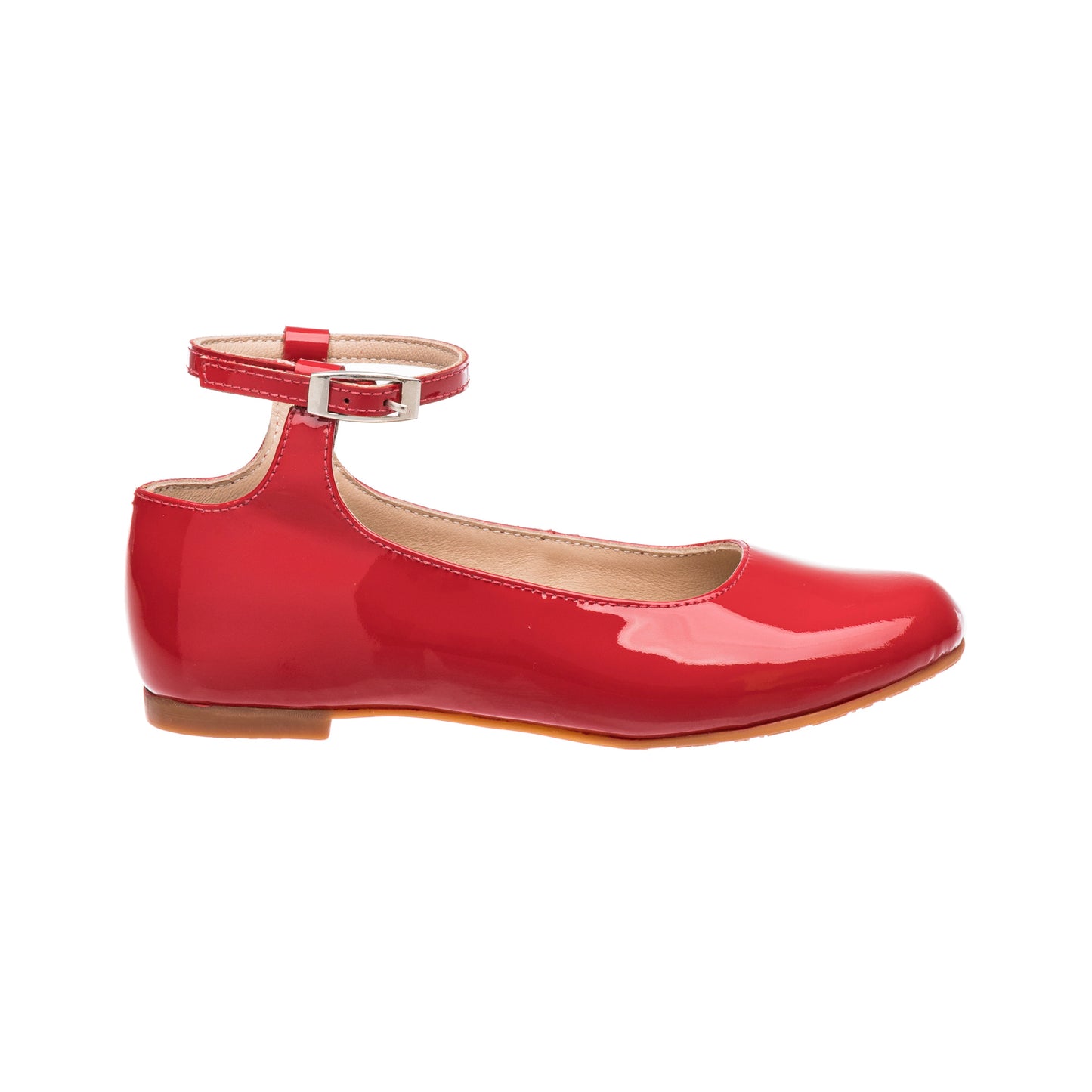 Celina Flats Patent Red