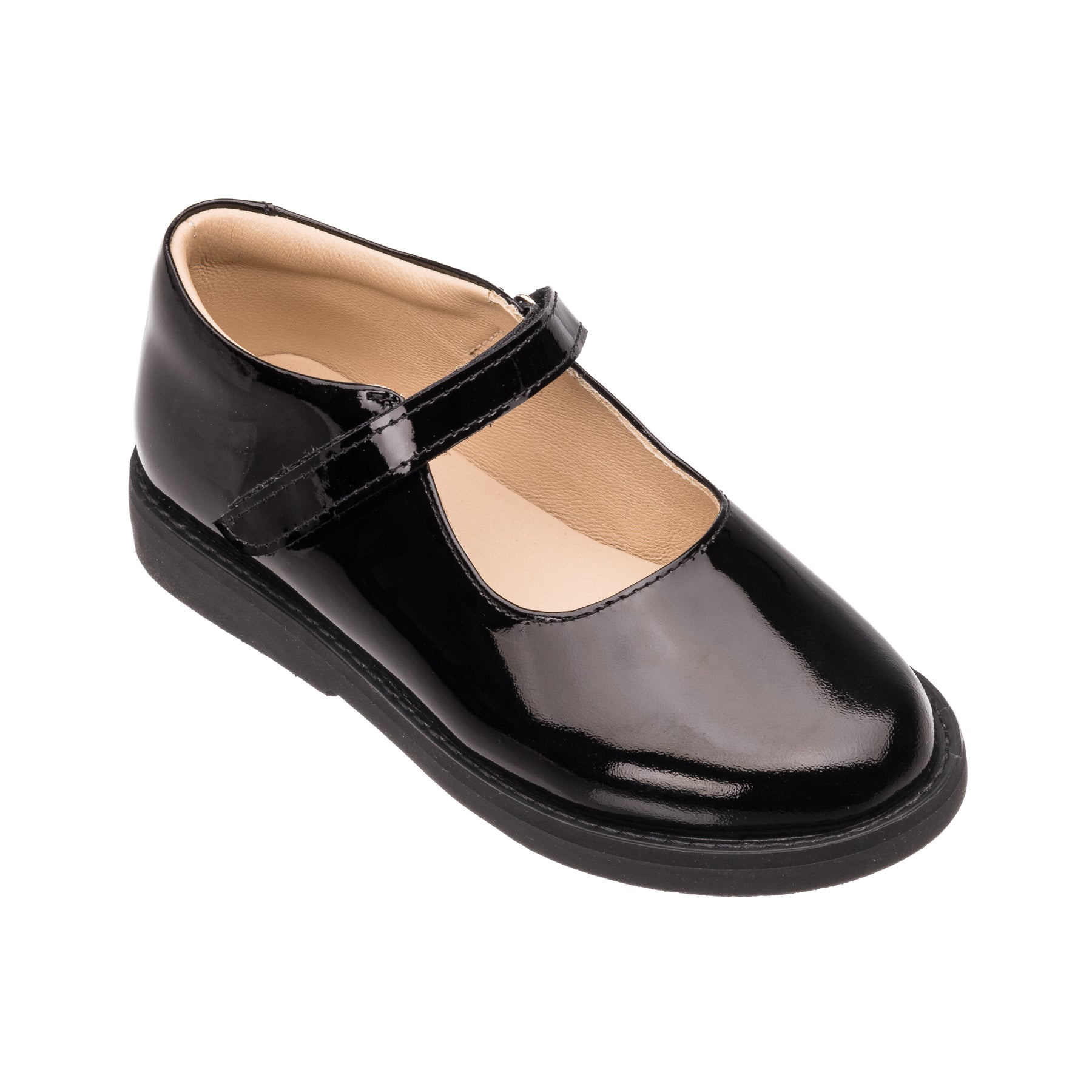 Elephantito Zoe Mary Jane Kids - Patent Black, 1.5 Elephantito Zoe Mary Jane Kids - Patent Black, 1.5