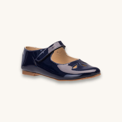 Rosie Mary Jane | Blue Patent Leather