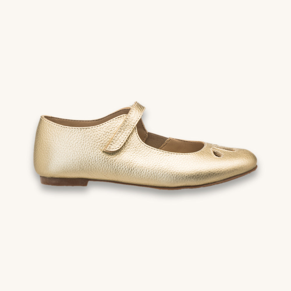 Rosie Mary Jane | Gold Leather