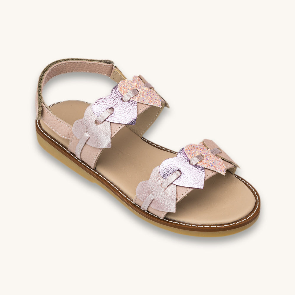 Cuore Sandal | Pink Leather