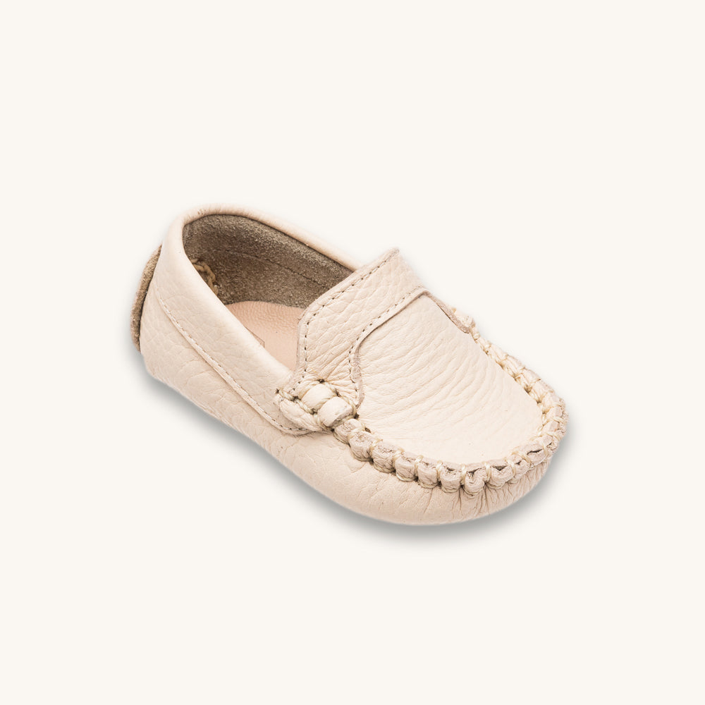 Mocasín para Bebé Crema