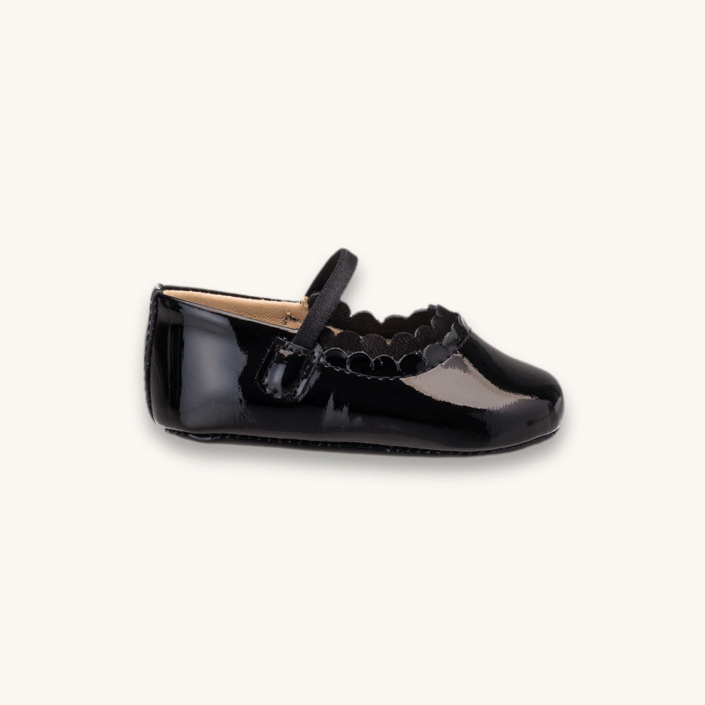 Ava Baby Ballet Vernis Noir