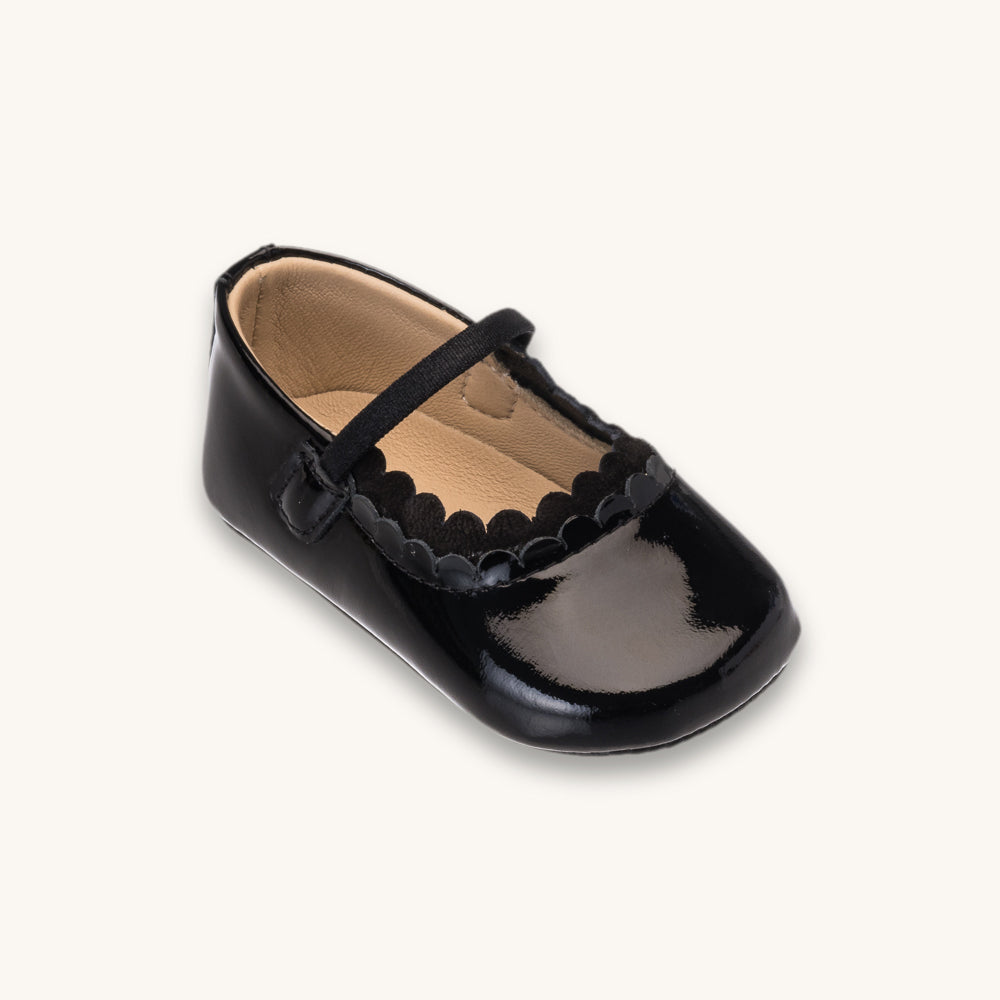 Ava Baby Ballet Vernis Noir