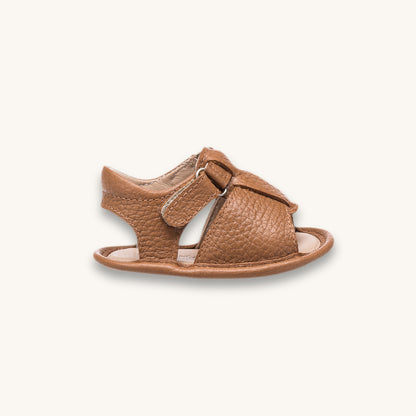 Sandales pour bébé garçon, couleur caramel
