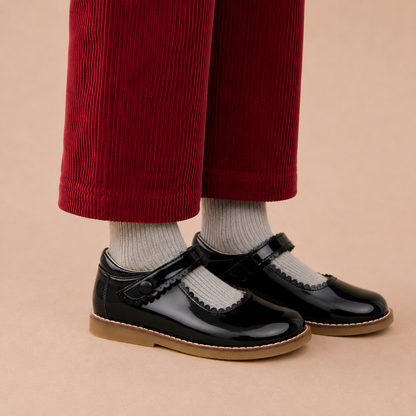 Mary Jane | Black Patent Leather