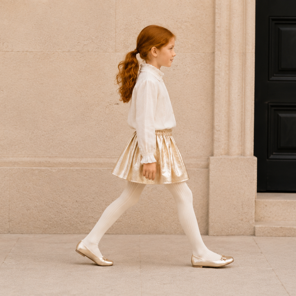 Ballerines Camille dorées