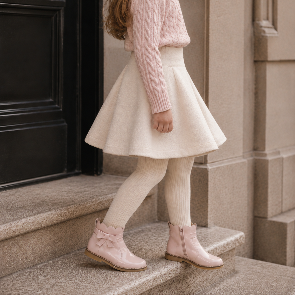 Bottines Cellia roses
