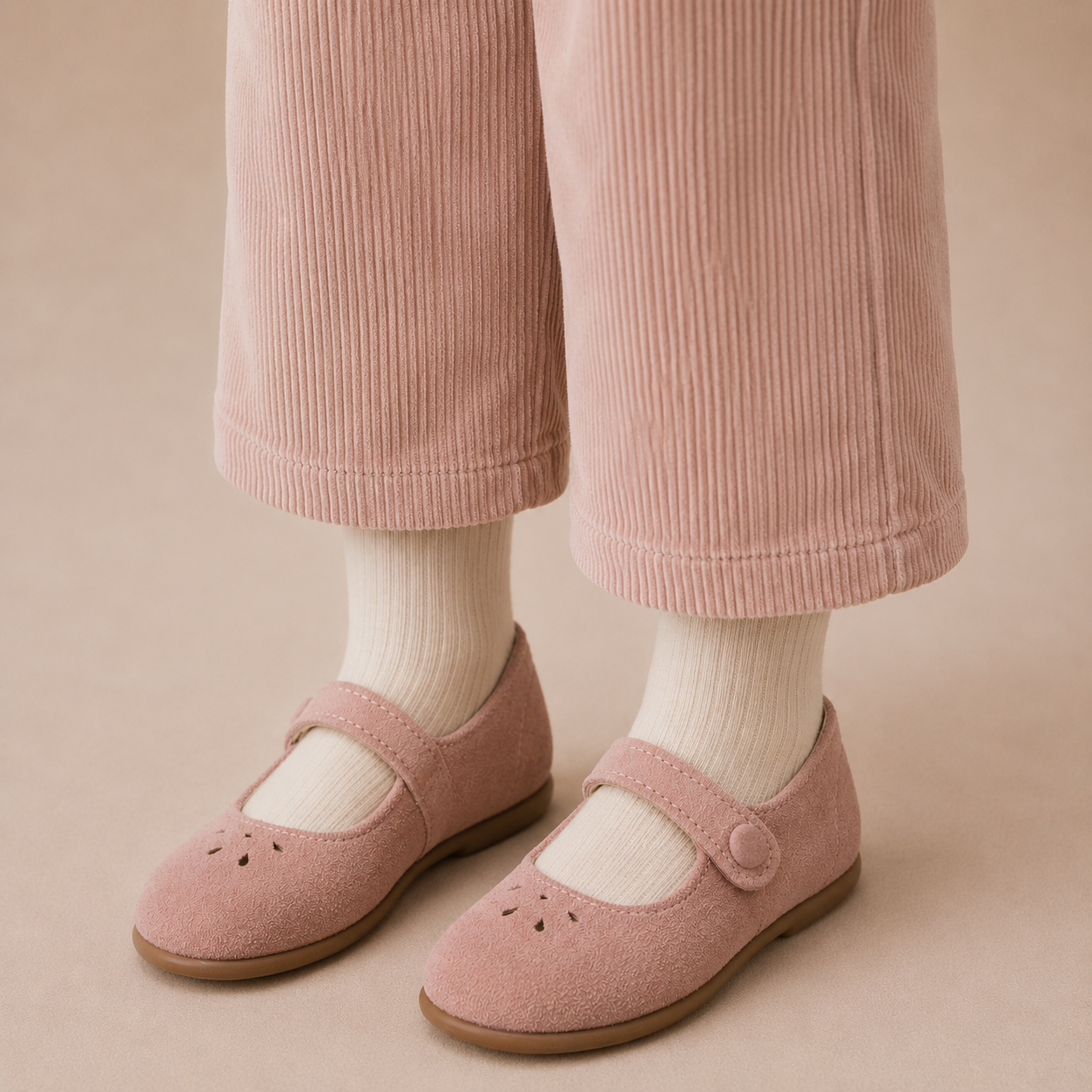 Andi Mary Jane Suede | Rose