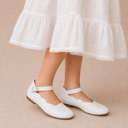 Ballerines blanches Ondina