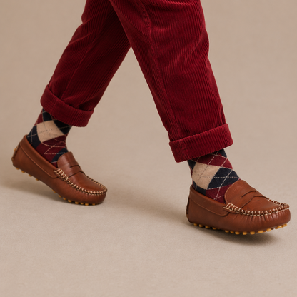 Mocassins Logan marron naturel
