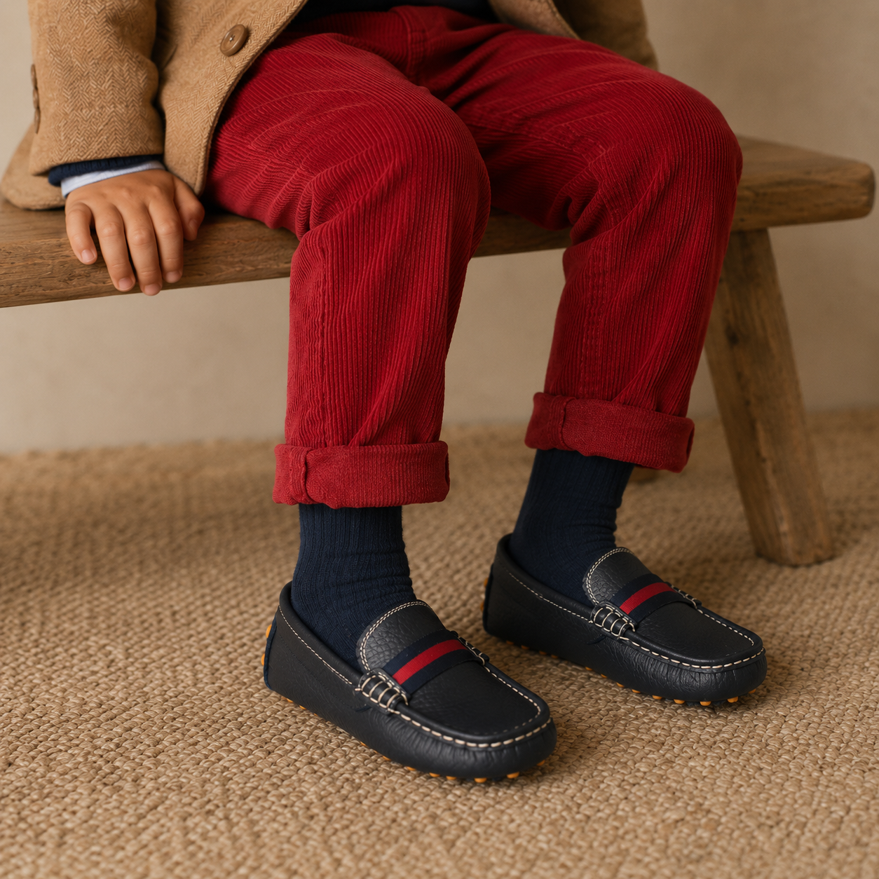 Mocassin Club bleu marine