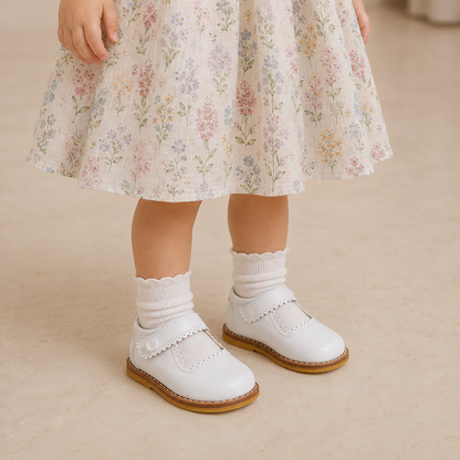 Mary Jane Enfant Blanc