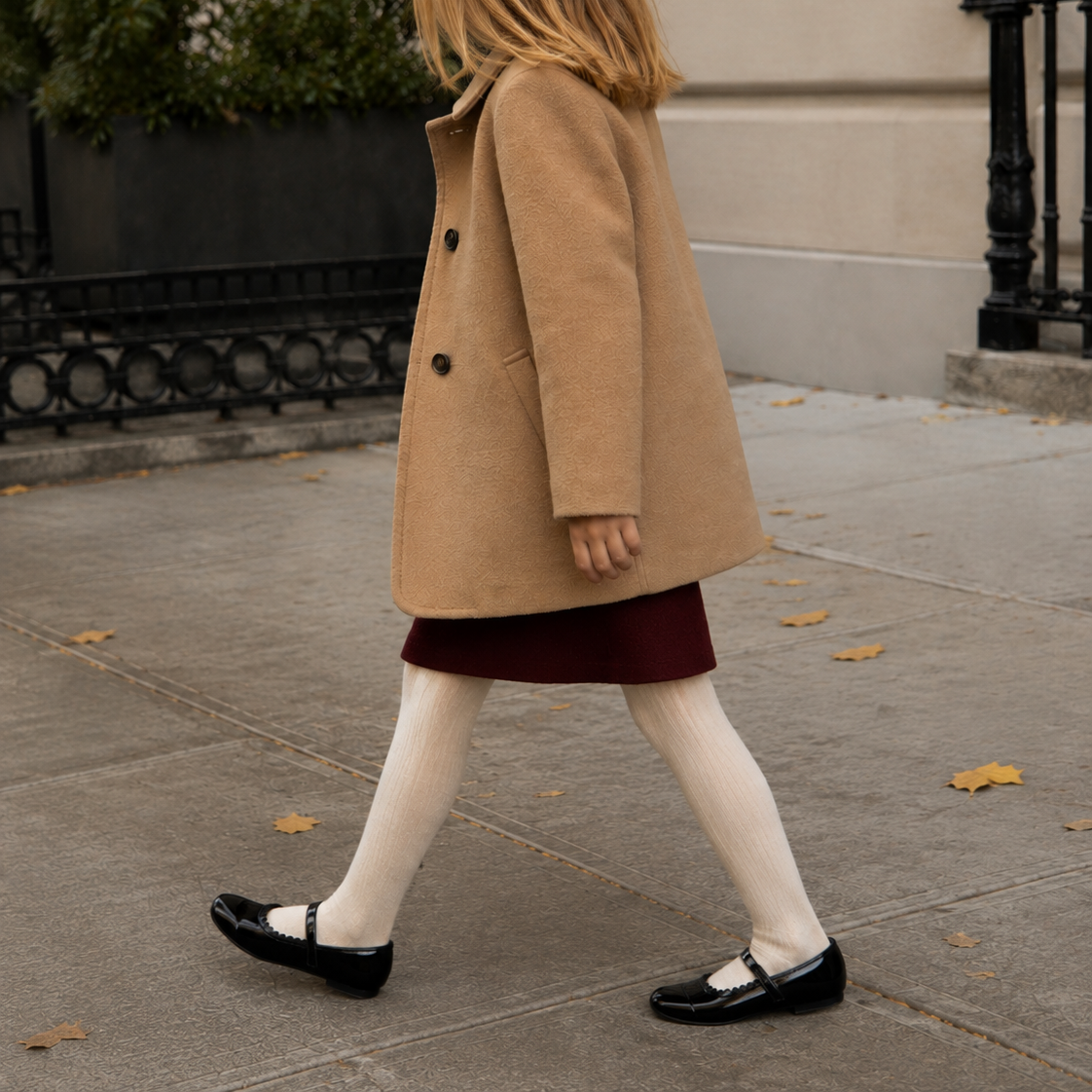Aria Ballet Flat | Black Patent Leather