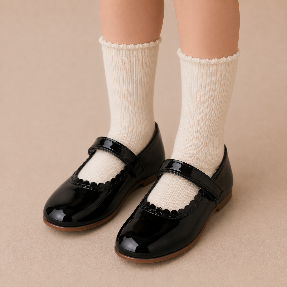 Aria Flat Negro Charol