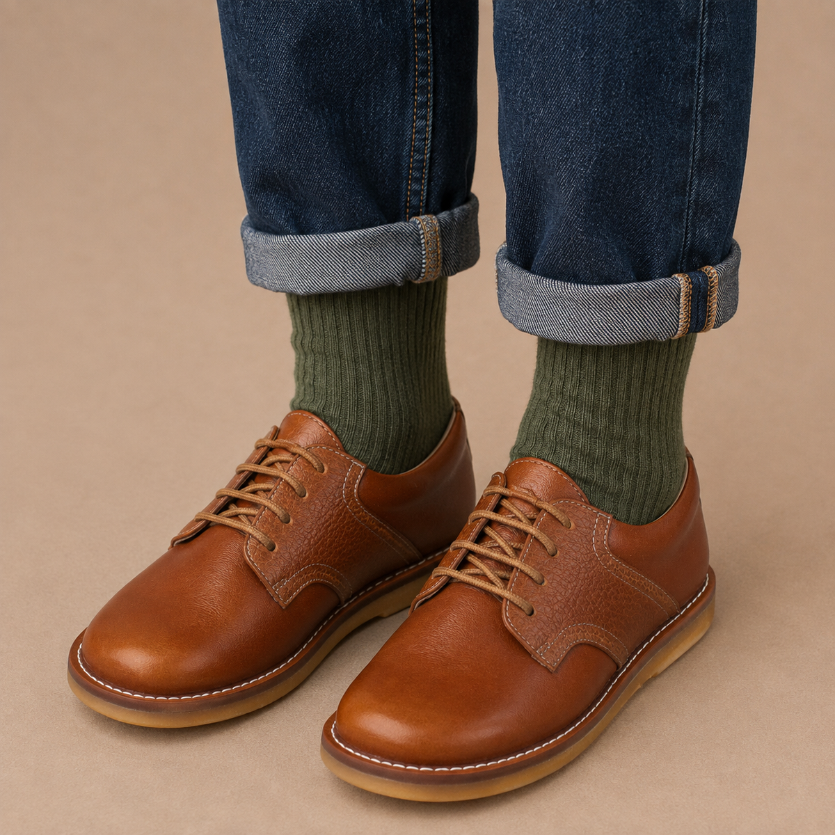 Golfers | Caramel Leather
