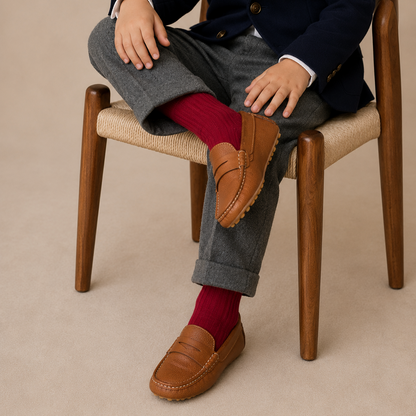 Loafer Lakke Driver Tan