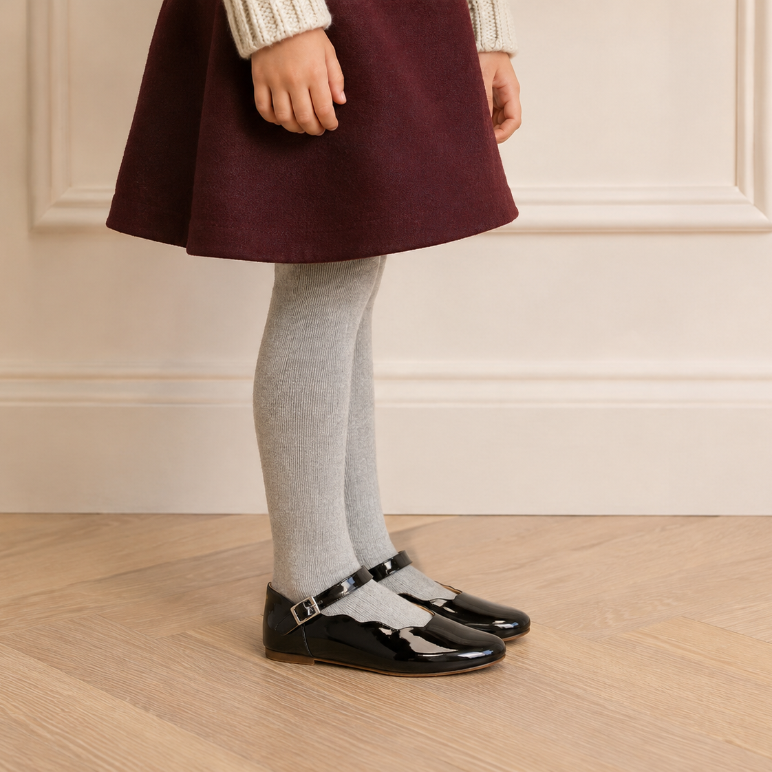 Ballerines Ondina vernies noires