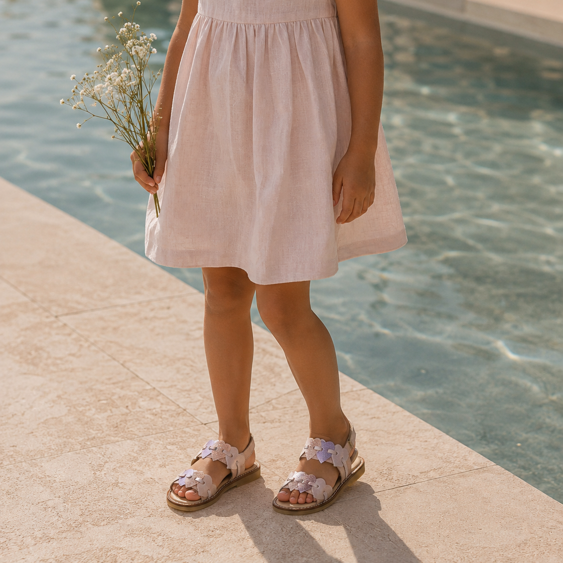 Sandales Cuore pour tout-petit rose