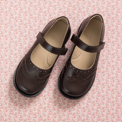 girls brown dress shoes DREAM PAIRS Boys Girls Oxford Dress Shoes