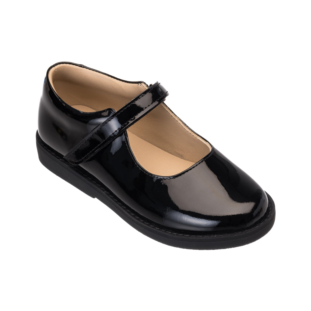Elephantito Girls Zoe Mary Jane - Patent Black