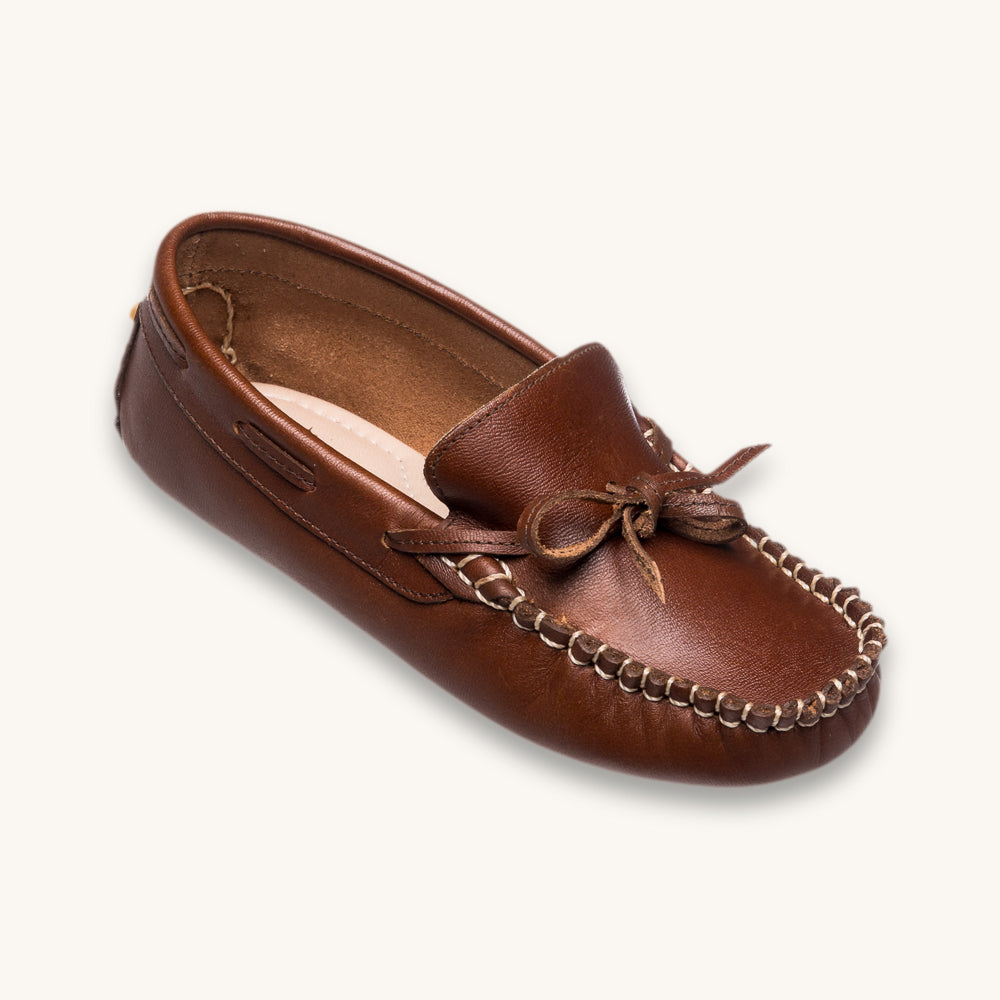 Mocassin de conducteur Apache marron