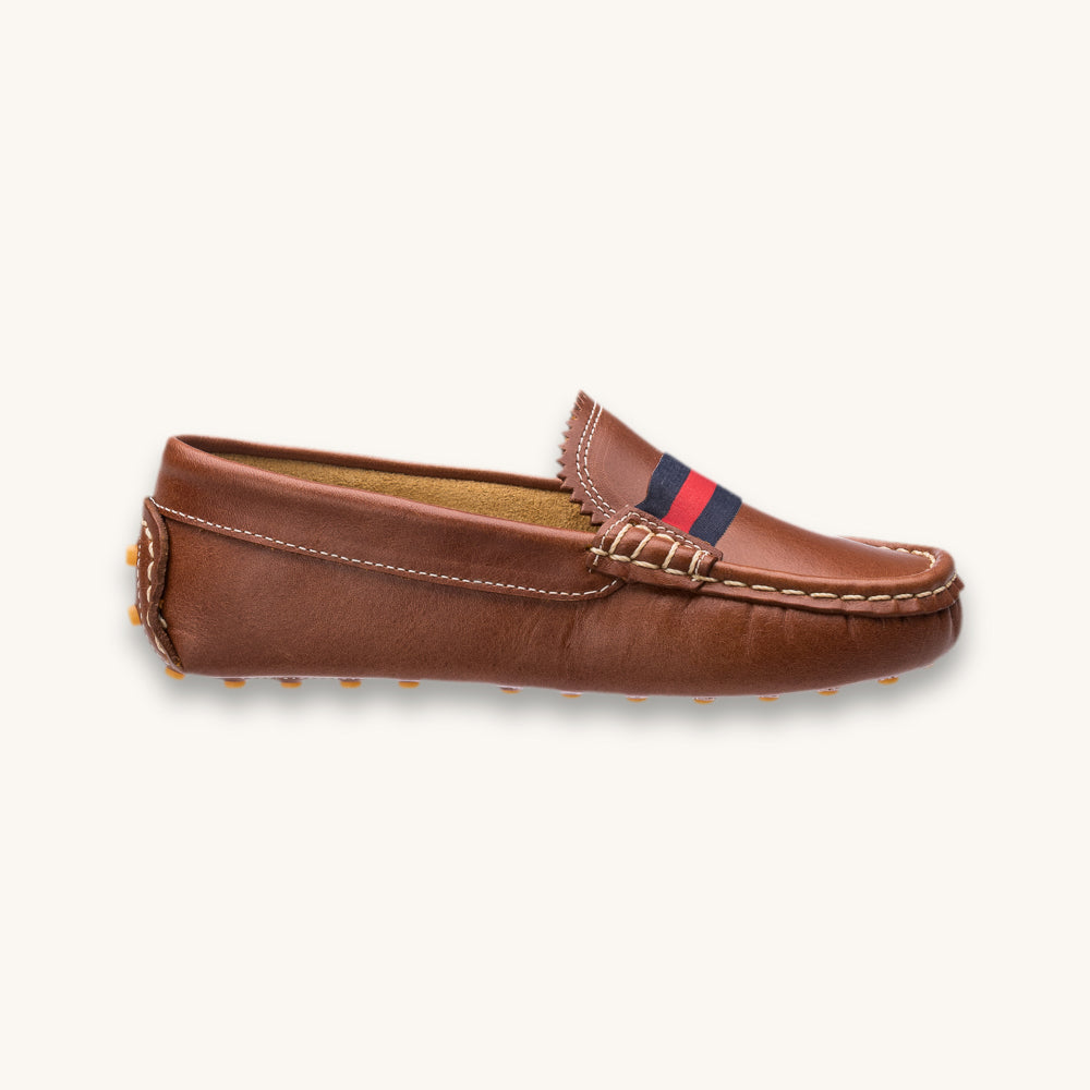 Mocassins Club marron naturel