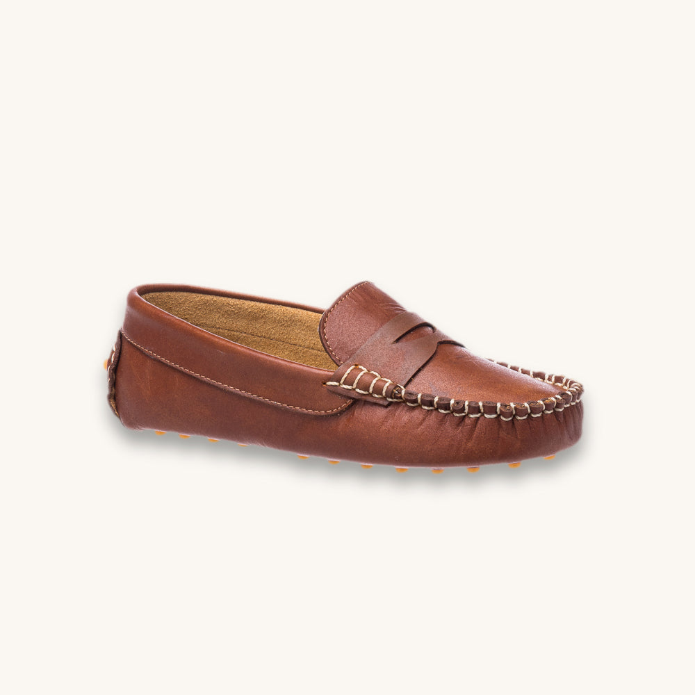 Mocassins Logan marron naturel