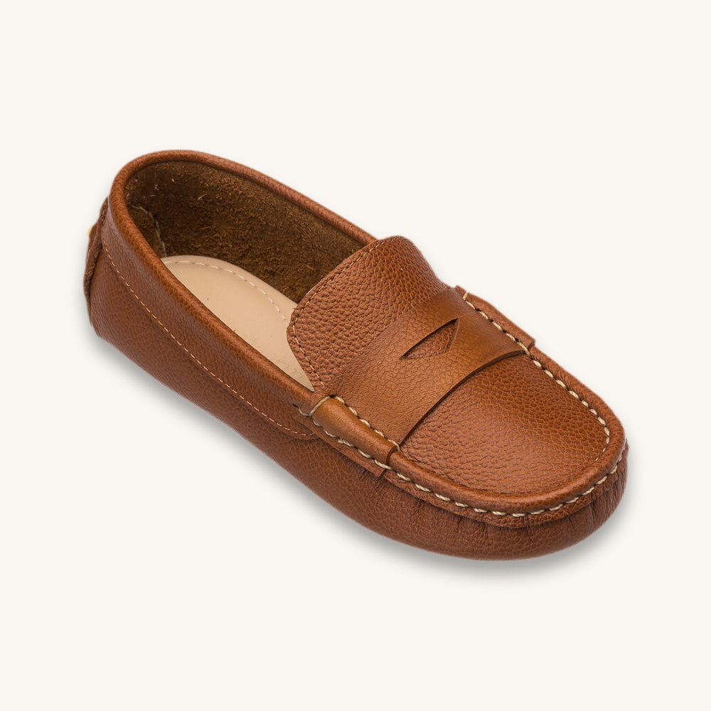 Loafer Lakke Driver Tan