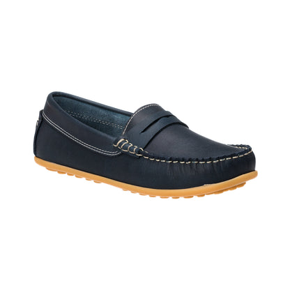 JP Moccasin Blue