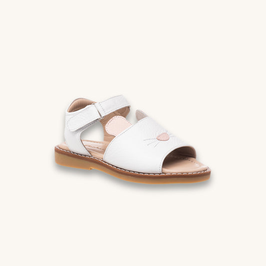 Bunny Sandal White