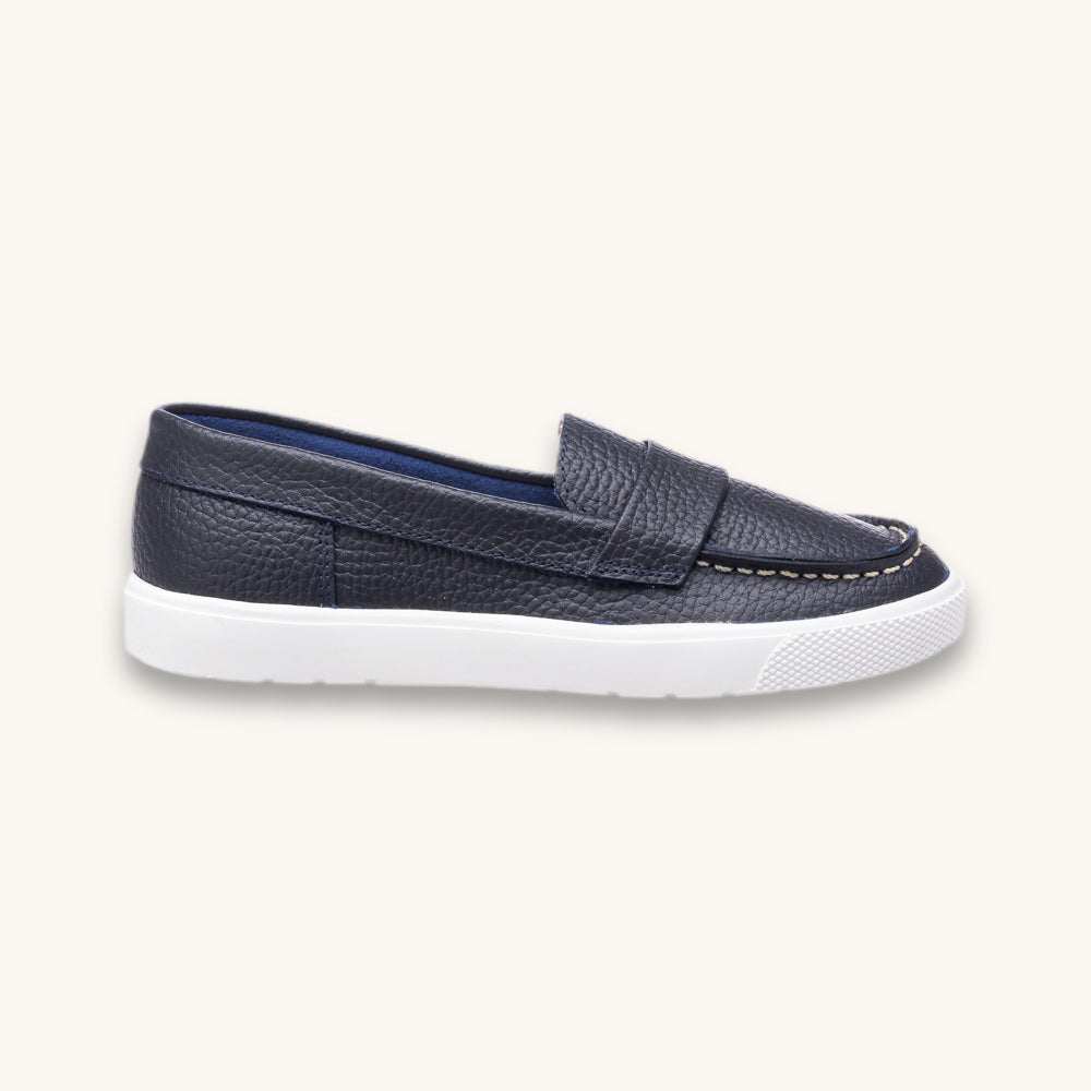 Mocassin Malta bleu