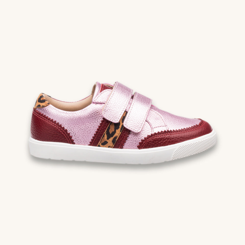 Marti Sneaker | Metallic Carnation Pink Suede