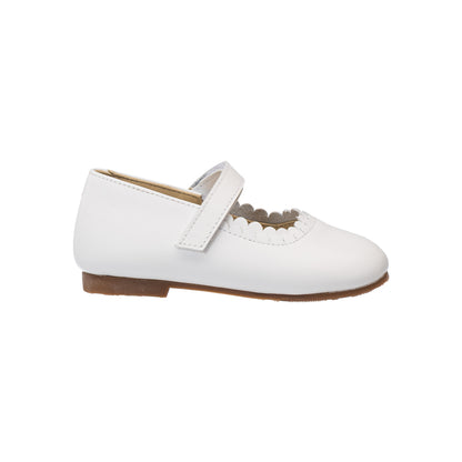 Aria Flat Toddler White