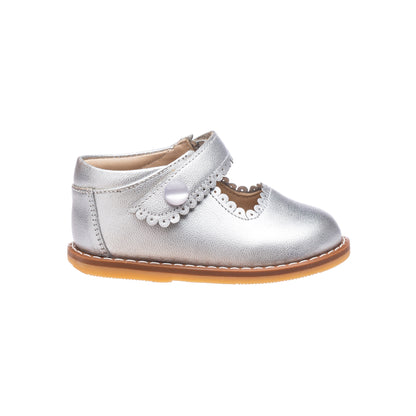 Mary Jane Toddler Silver