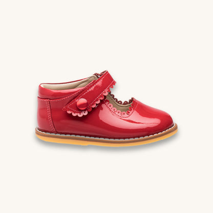Mary Jane rouge verni pour tout-petit