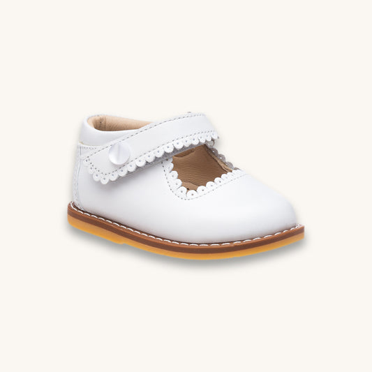 Mary Jane Toddler White