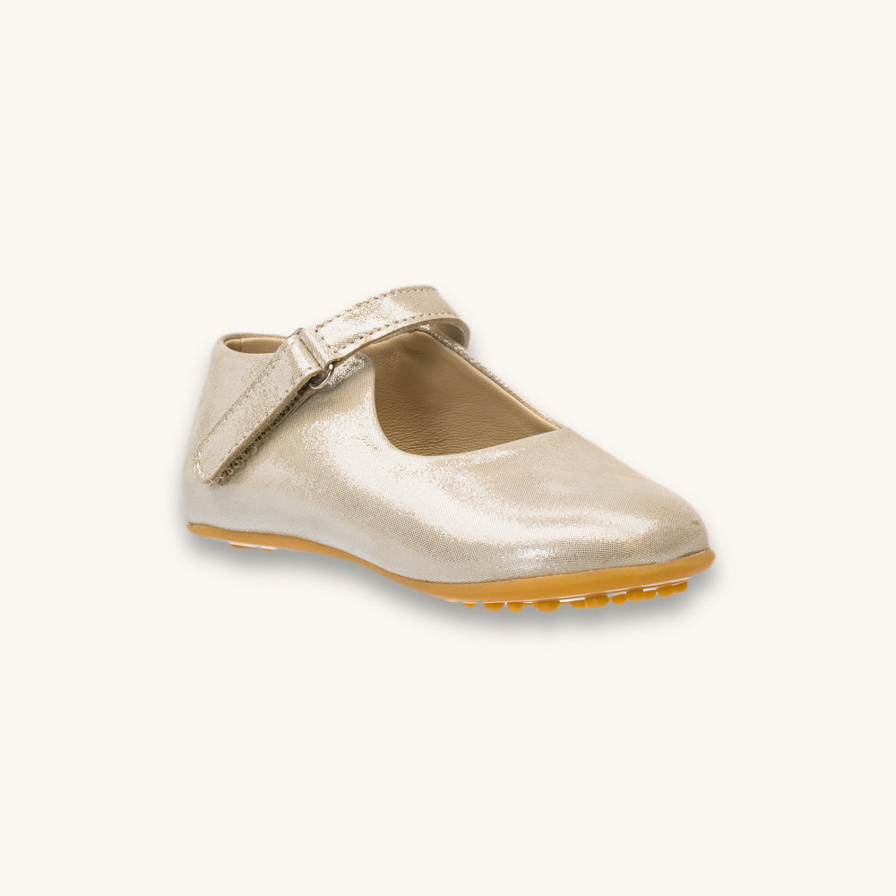 Toddler Bare Mary Jane | Talc Leather