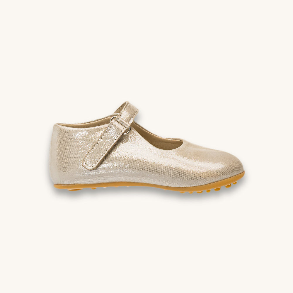 Toddler Bare Mary Jane | Talc Leather