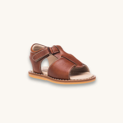 Sandales pour garçons et tout-petits, couleur naturelle