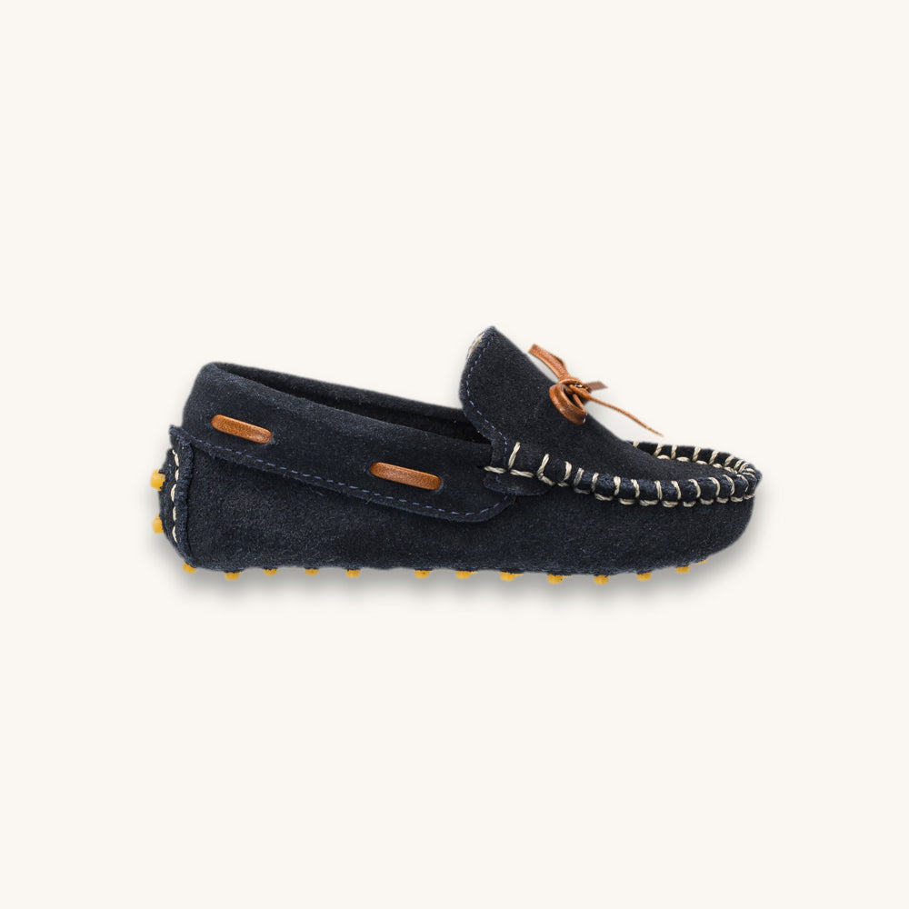 Toddler Driver Loafer | Blue Suede