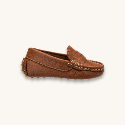 Toddler Lakke Driver Loafer | Tan Leather