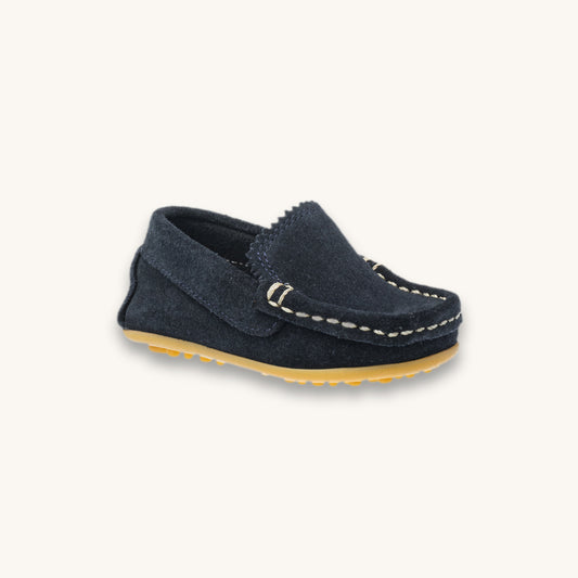 Antton Driver Moc Toddlers Suede Blue