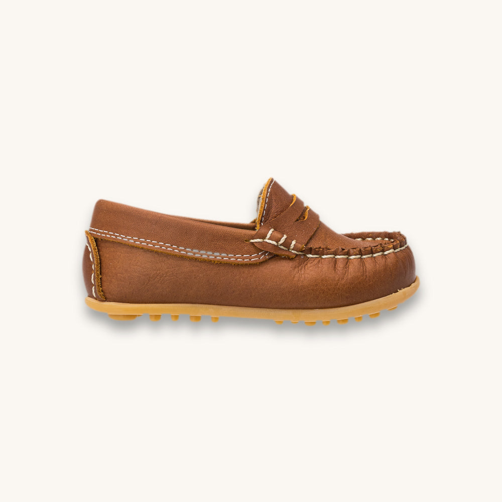 Toddler JP Moccasin | Saddle Suede