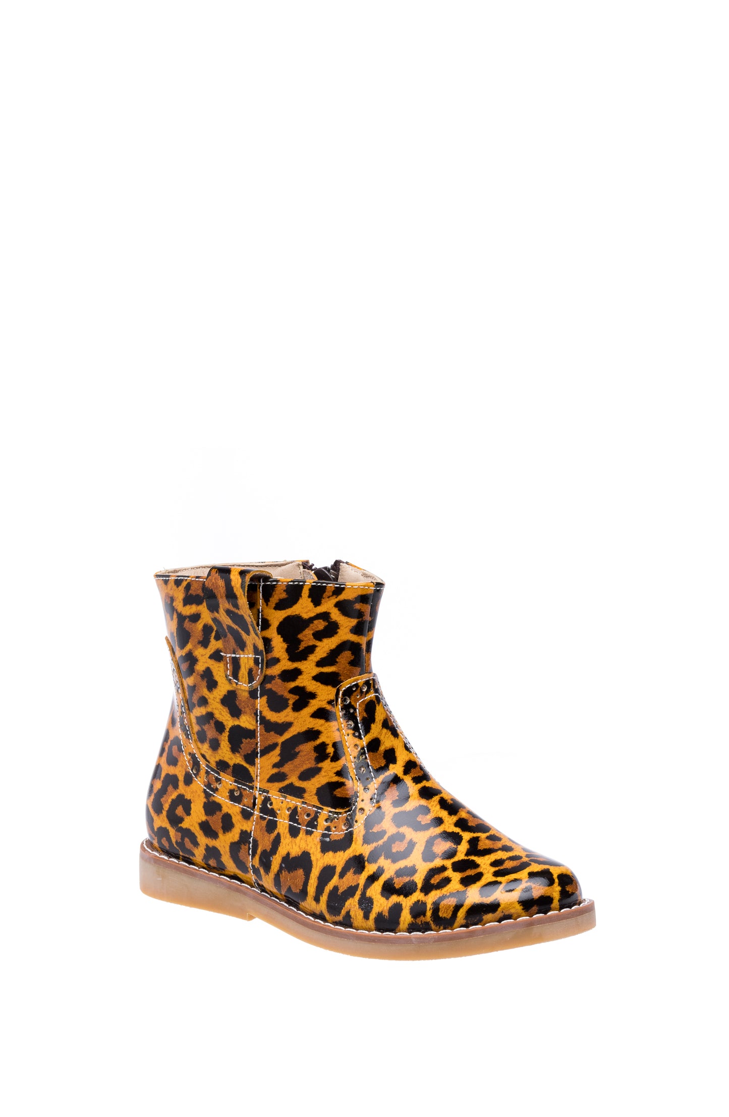 Madison Ankle Boot Patent Leopard