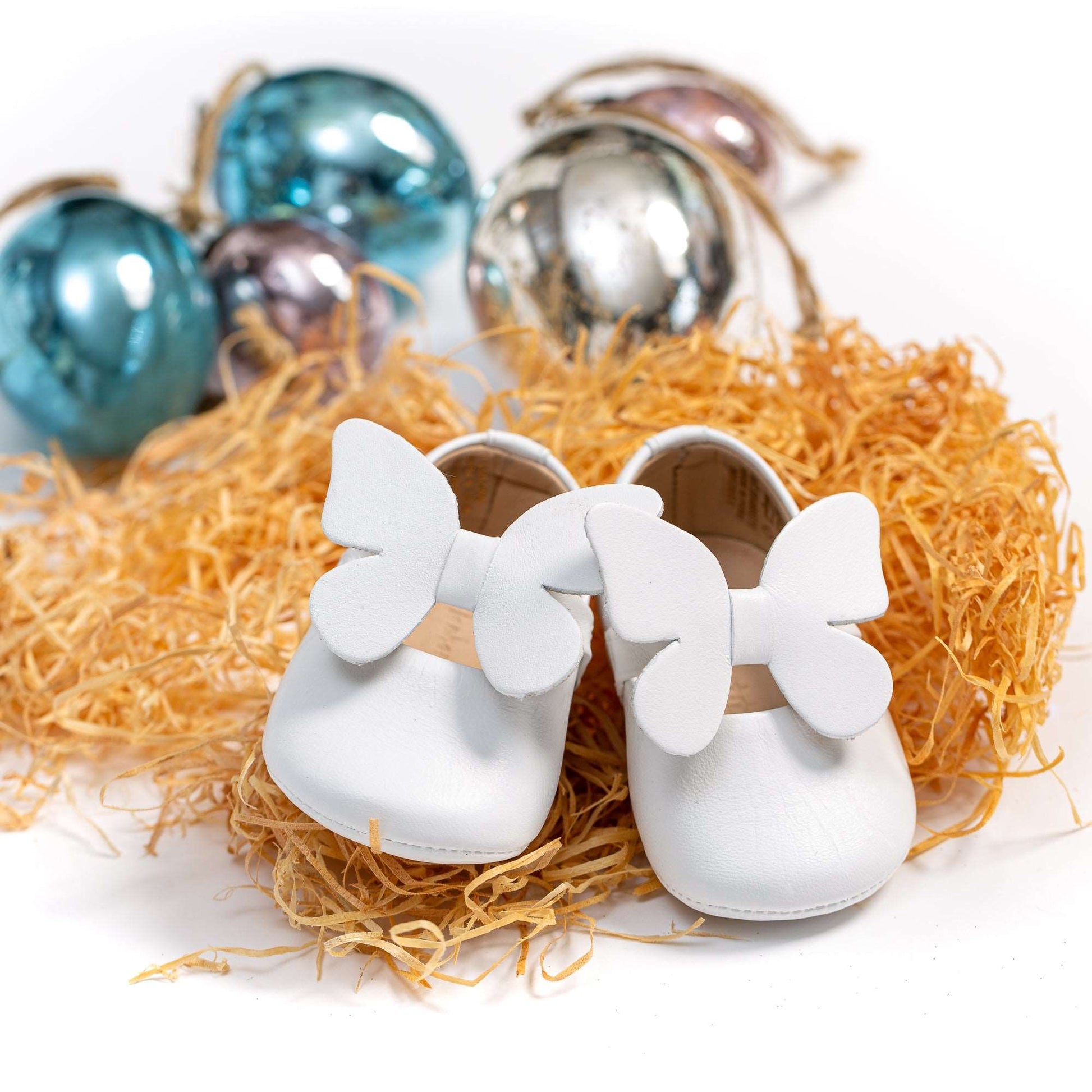 Butterfly Baby Ballerina White